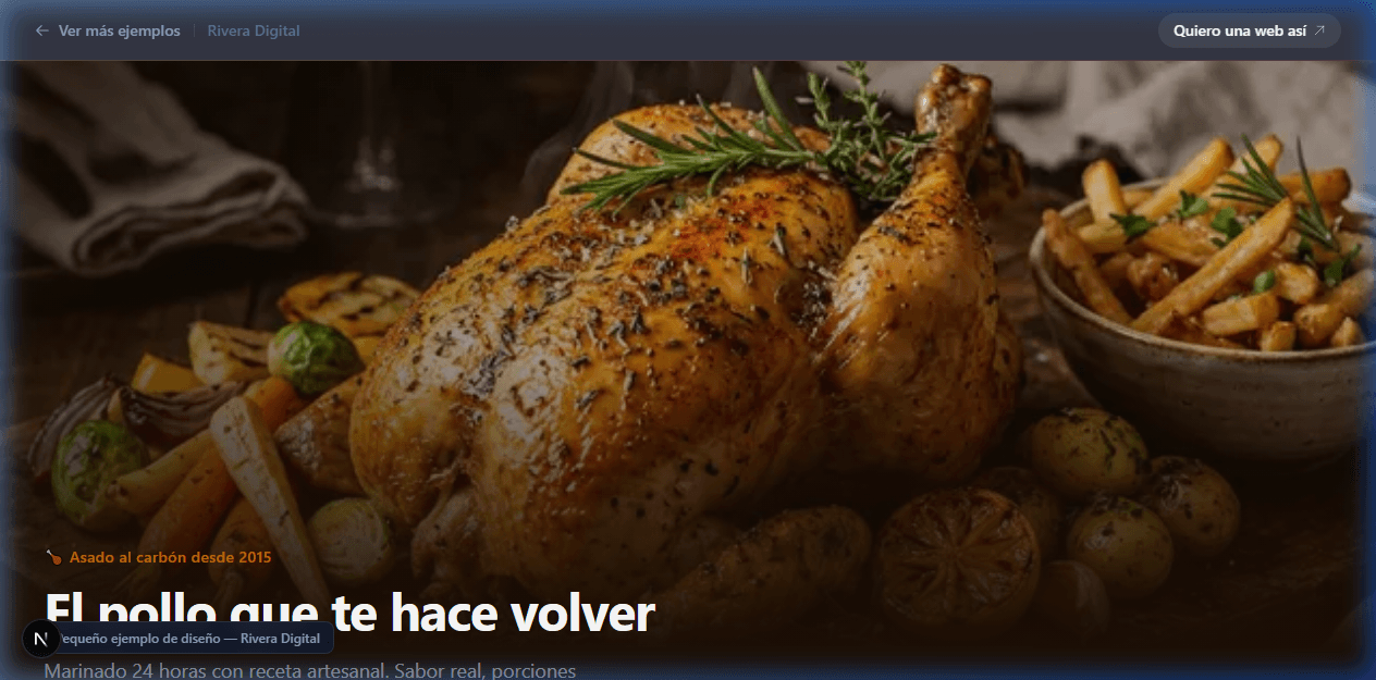 Preview de Restaurante de Pollo