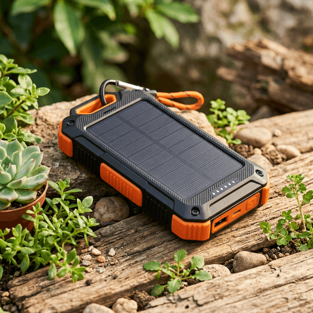 Cargador Solar Portátil