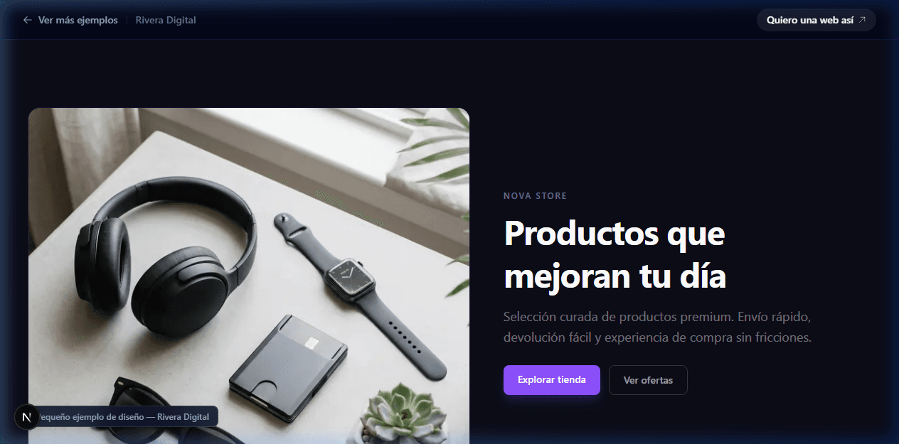 Preview de Nova Store