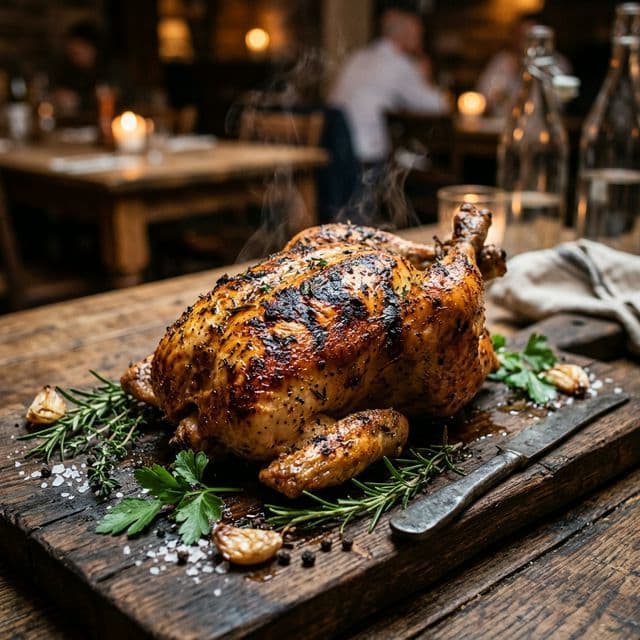 Pollo al carbón Don Sabor